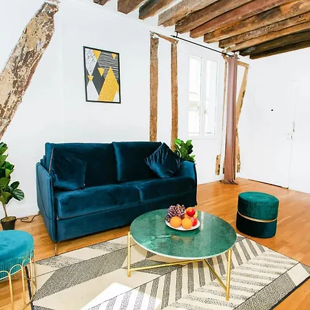 דירה Bnbnova - Le Louvre & Rivoli - 1br *
