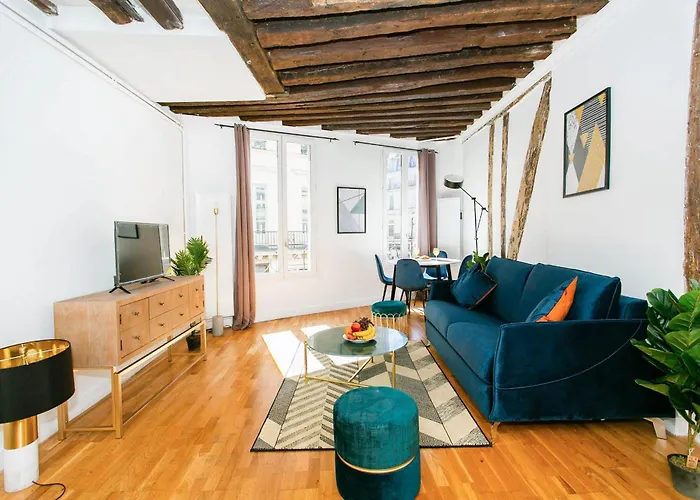 Bnbnova - Le Louvre & Rivoli - 1br Apartamento